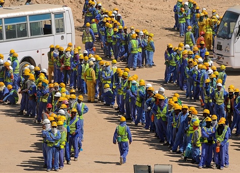 qatar workers