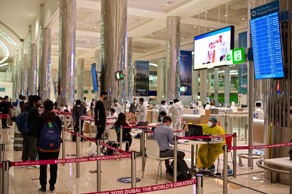 dubai airport afp 11