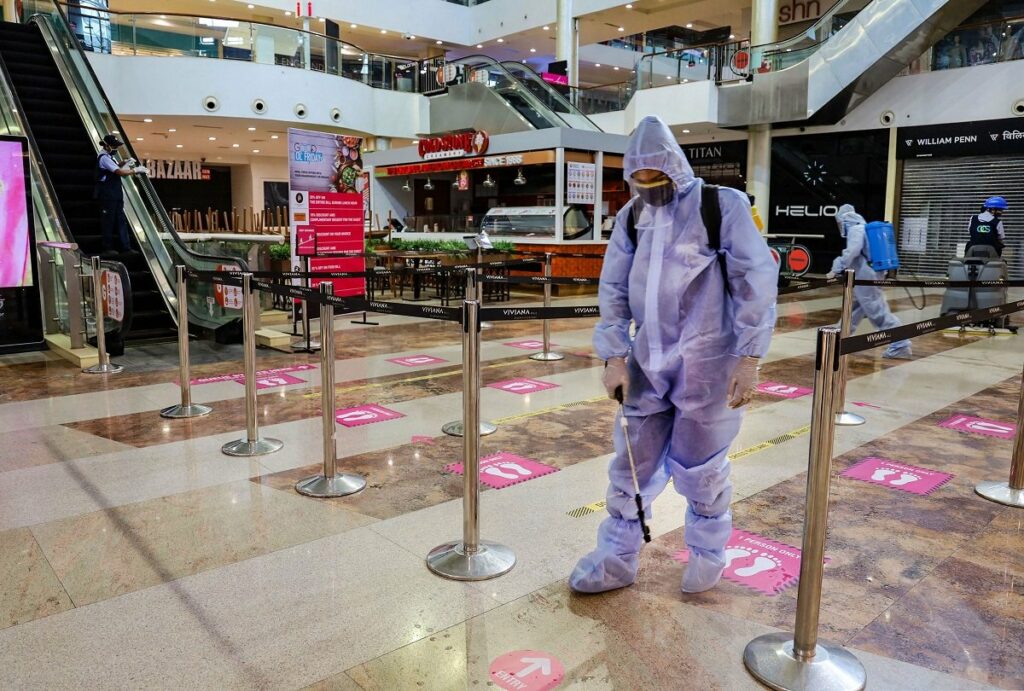 sanitization in malls 1591629851