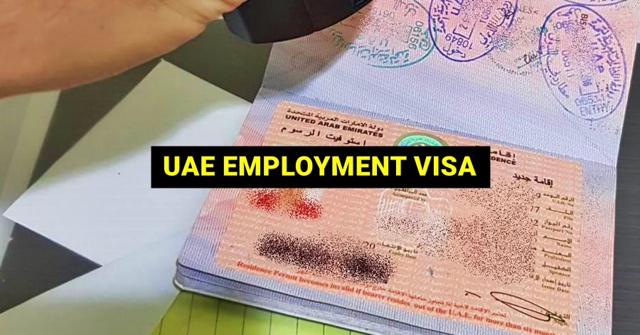 uae employment visa process