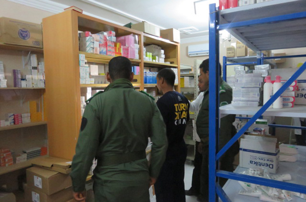 3 Mauritania chemist raid