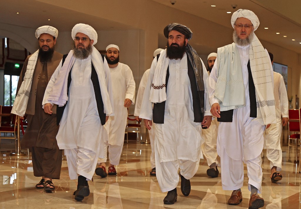 taliban in qatar afp 1