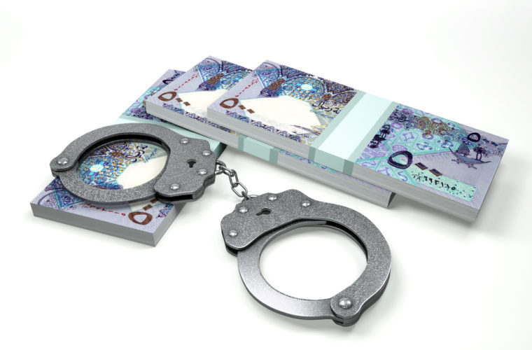 two accused embezzling 3million qatari riyals shutterstock