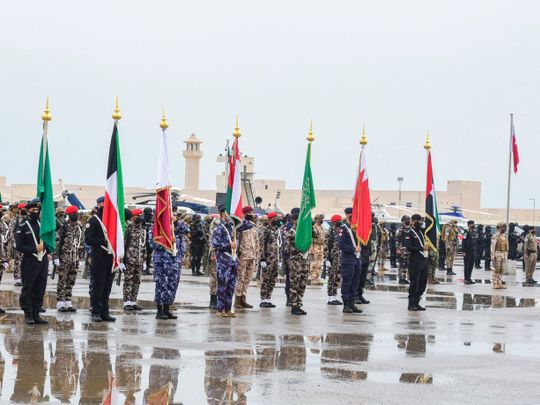 GCC security forces are stationed at the joint drill. 17e6228c18c medium