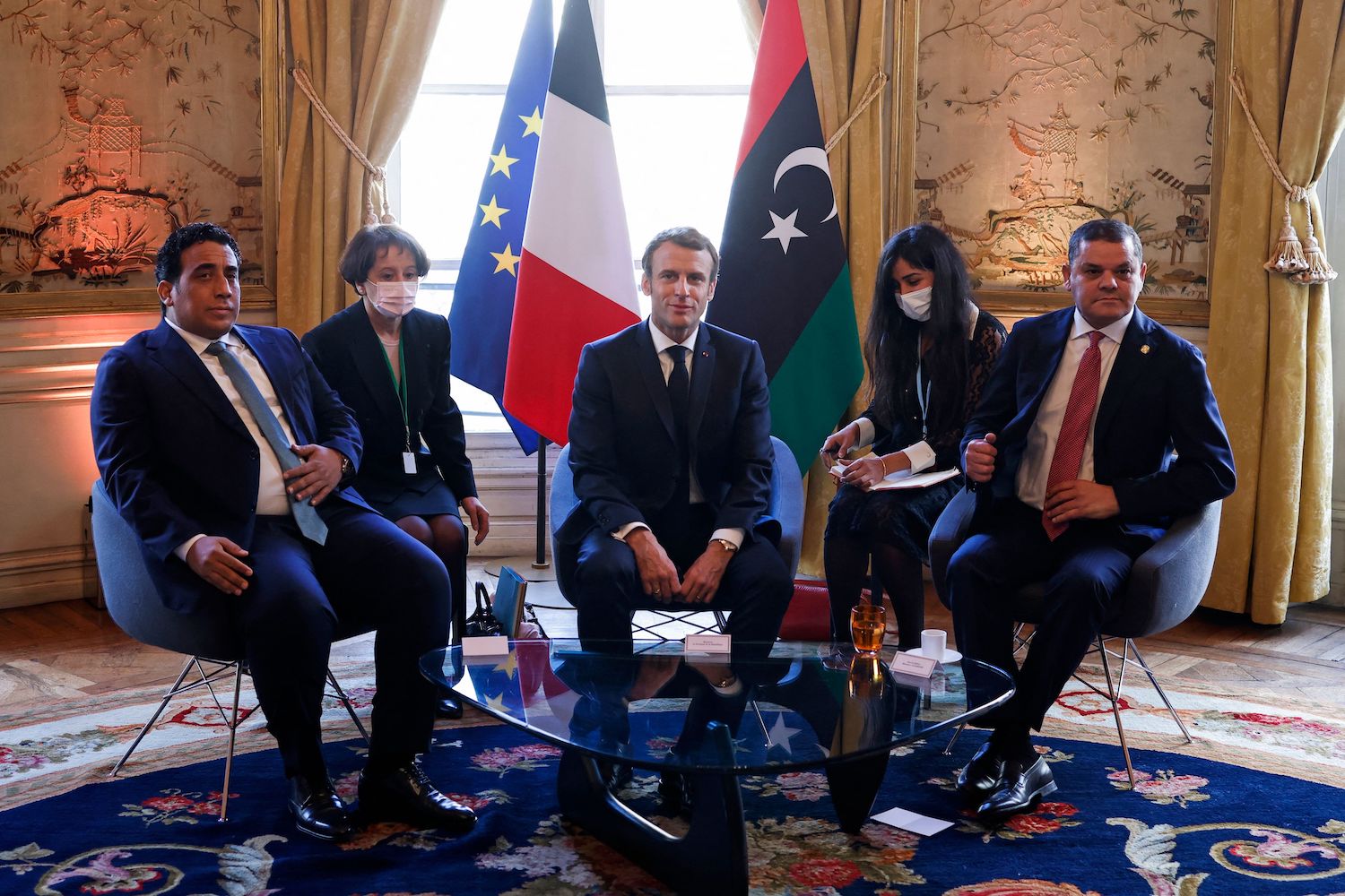 libya paris conference macron