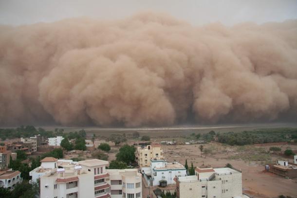 Haboob over the Nile 1