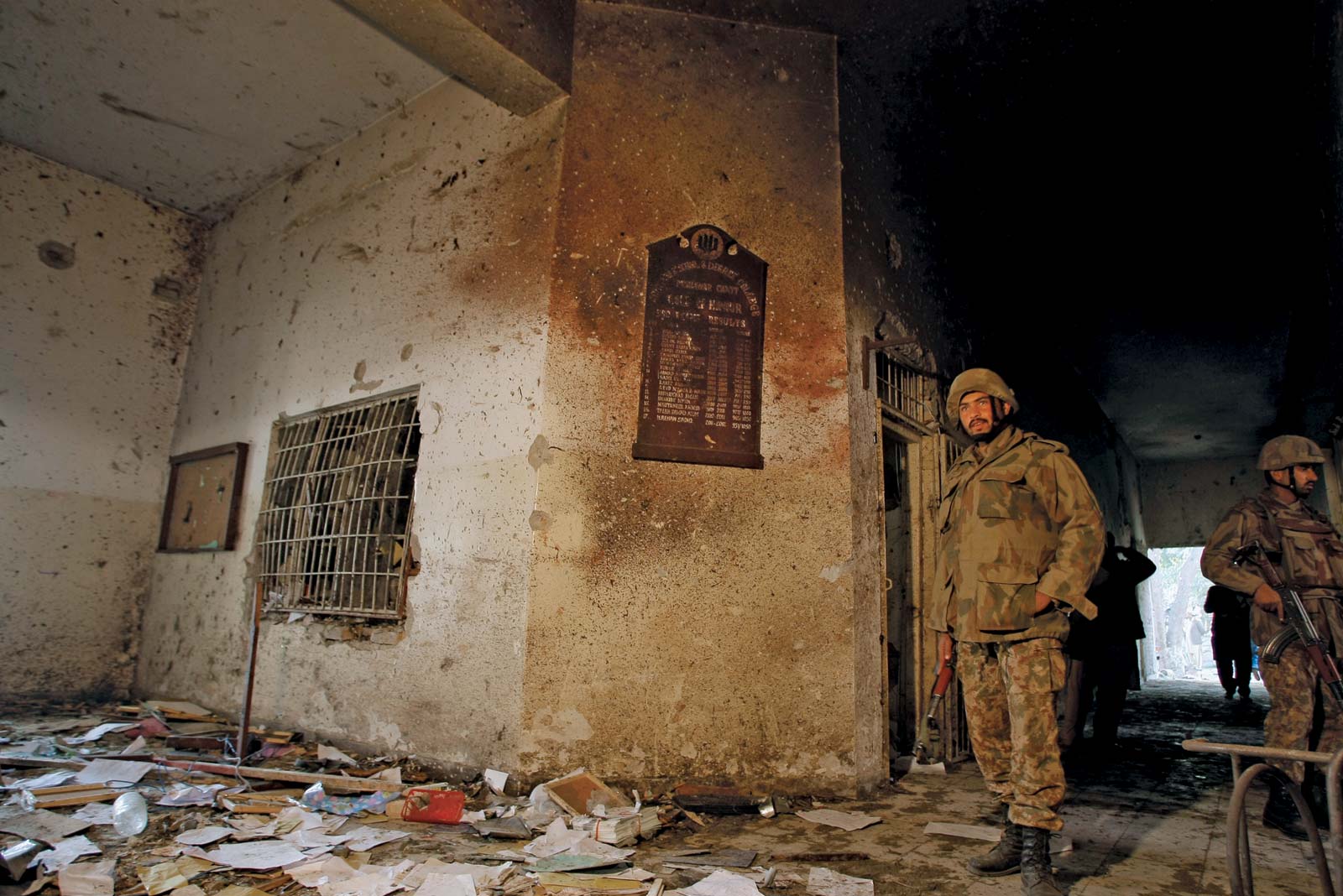 soldier damage rampage Army Public School Pakistan December 17 2014