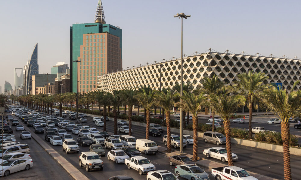 traffic king fahd road riyadh